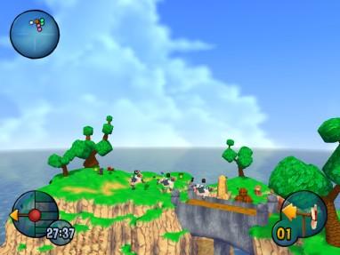Скриншот из игры Worms 3D - 64