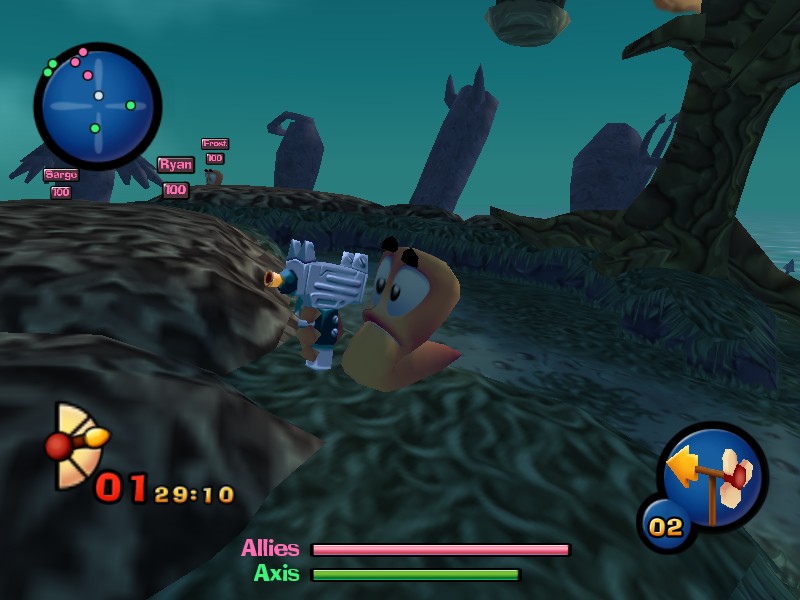 Скриншот из игры Worms 3D - 84