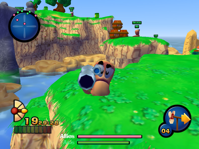 Скриншот из игры Worms 3D - 61