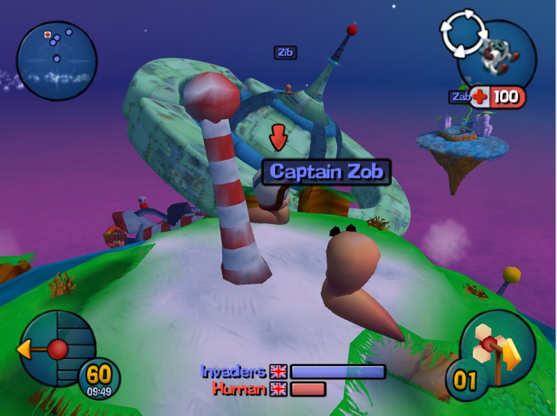 Скриншот из игры Worms 3D - 13