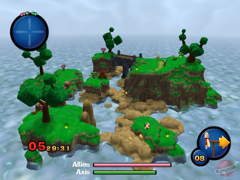Скриншот из игры Worms 3D - 93