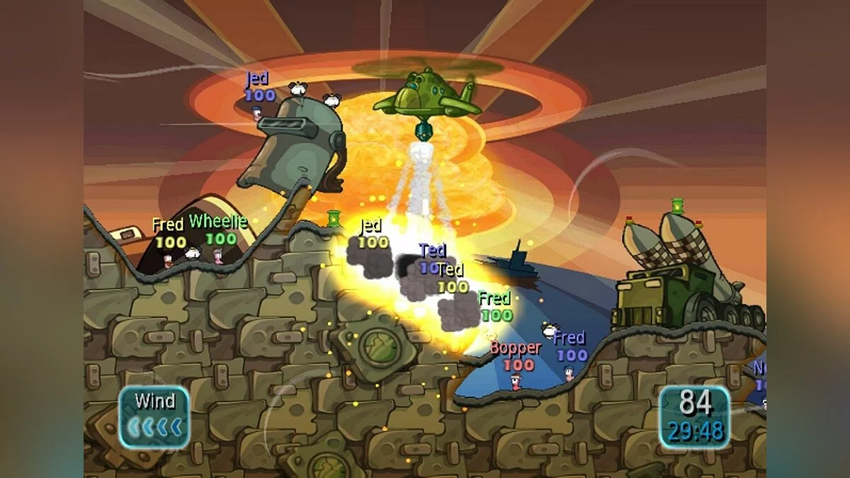 Скриншот из игры Worms: Battle Islands - 12