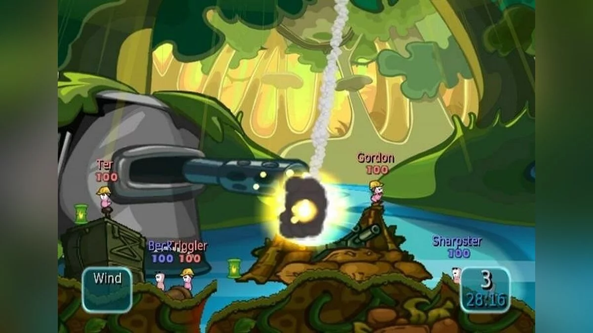 Скриншот из игры Worms: Battle Islands - 20