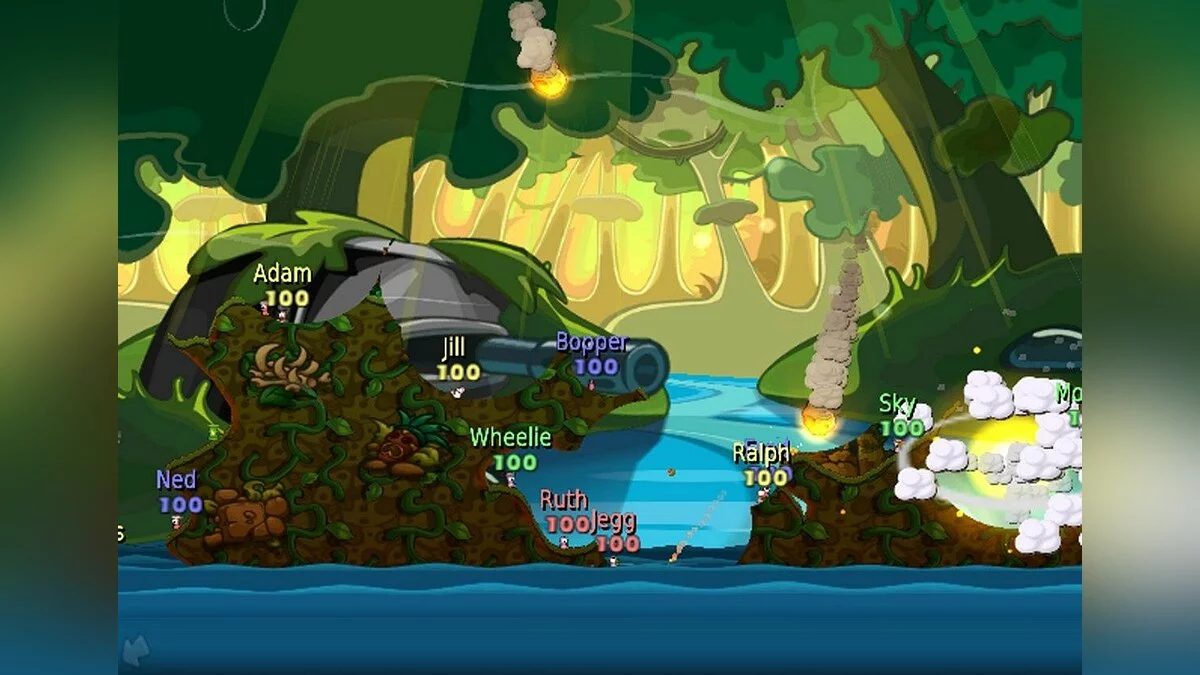 Скриншот из игры Worms: Battle Islands - 18