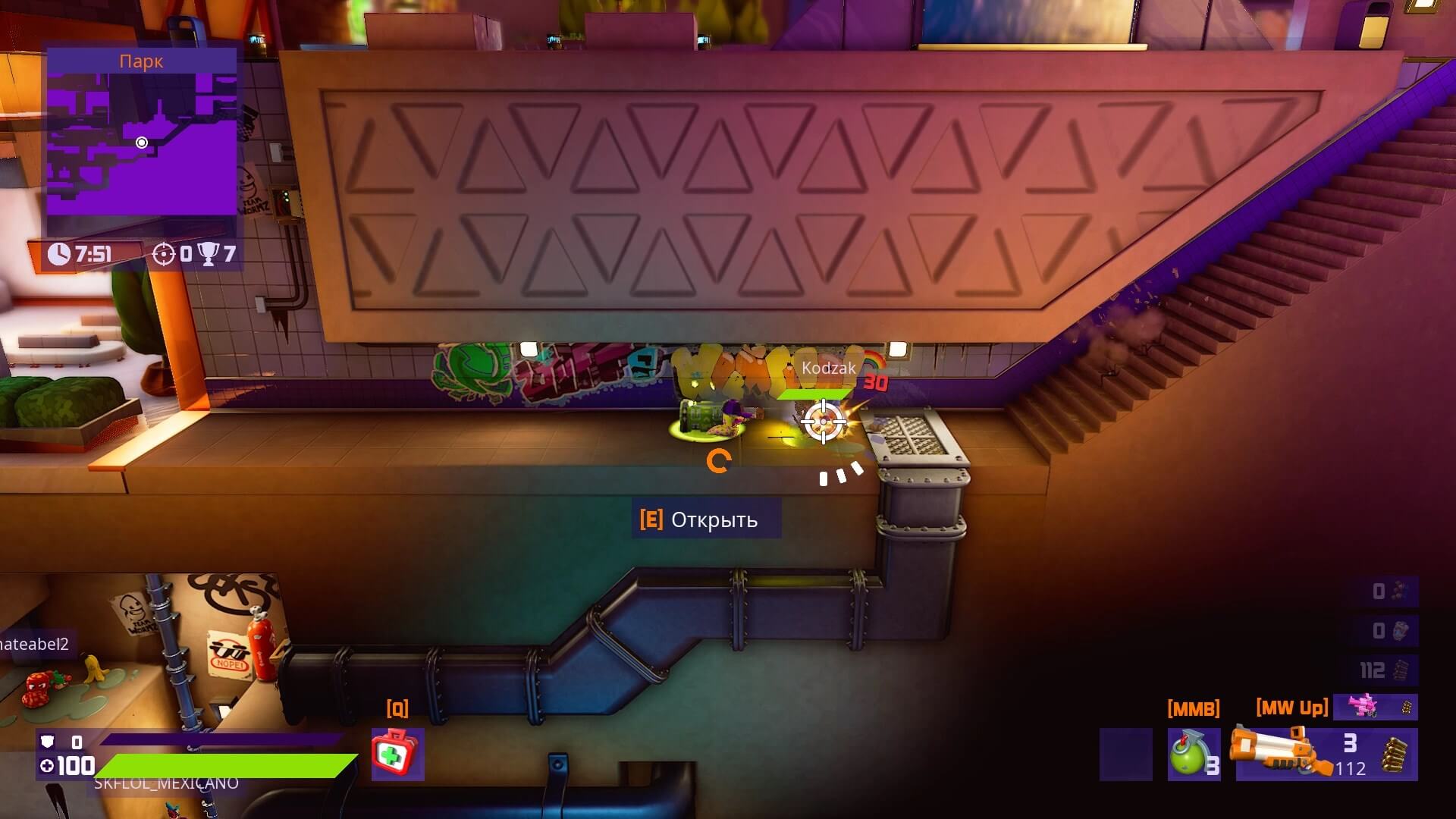 Скриншот из игры Worms Rumble (2020) - 1