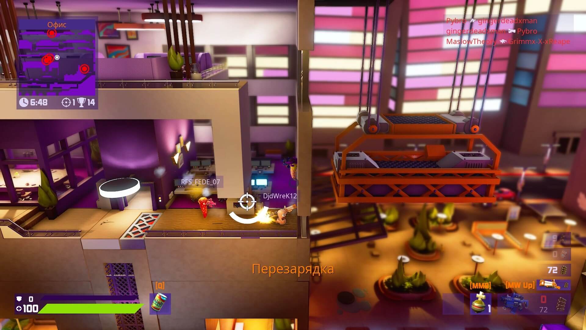 Скриншот из игры Worms Rumble (2020) - 4