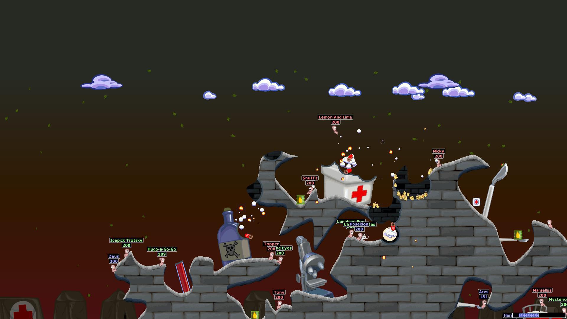 Скриншот из игры Worms World Party Remastered - 23