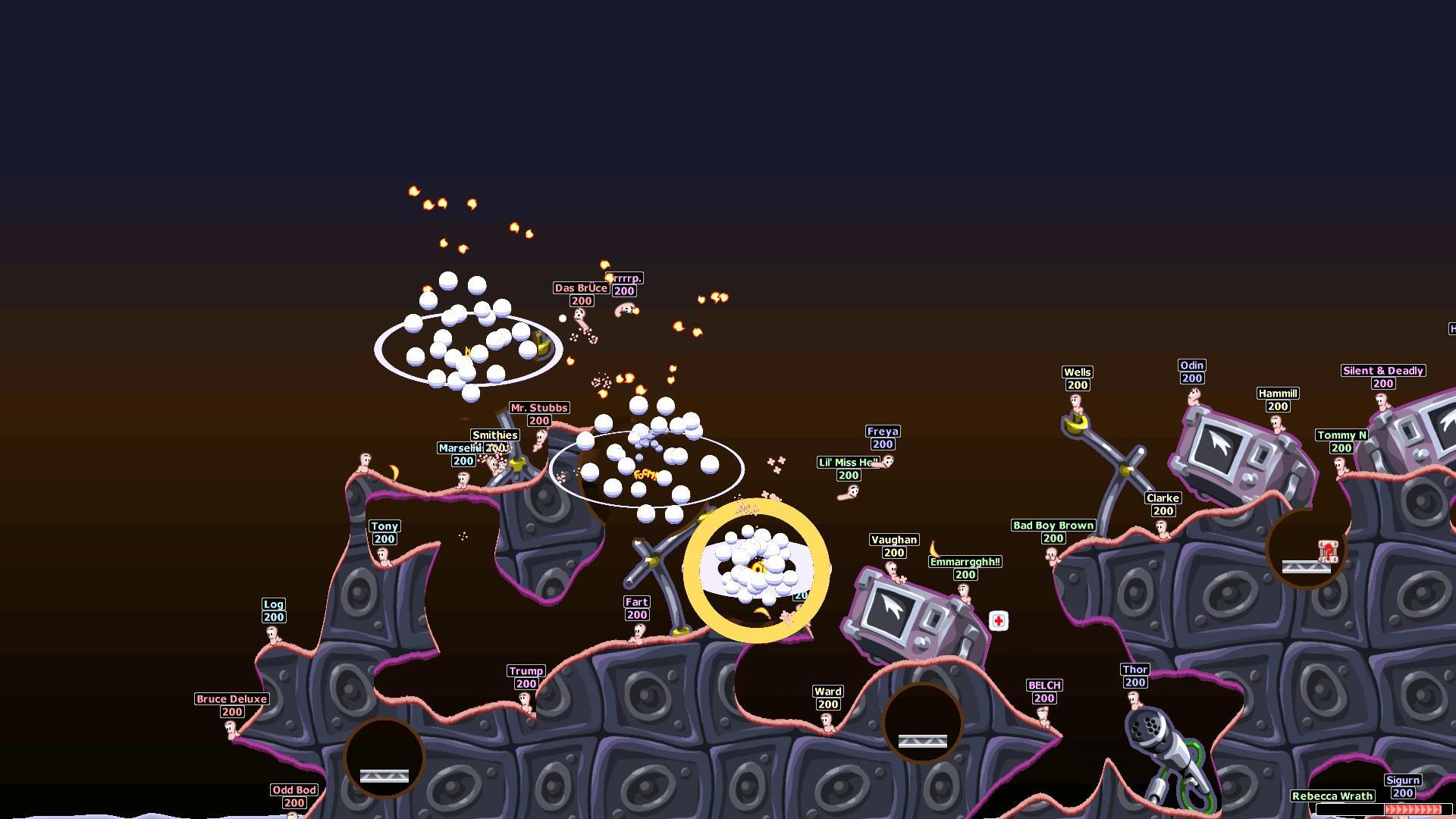 Скриншот из игры Worms World Party Remastered - 6