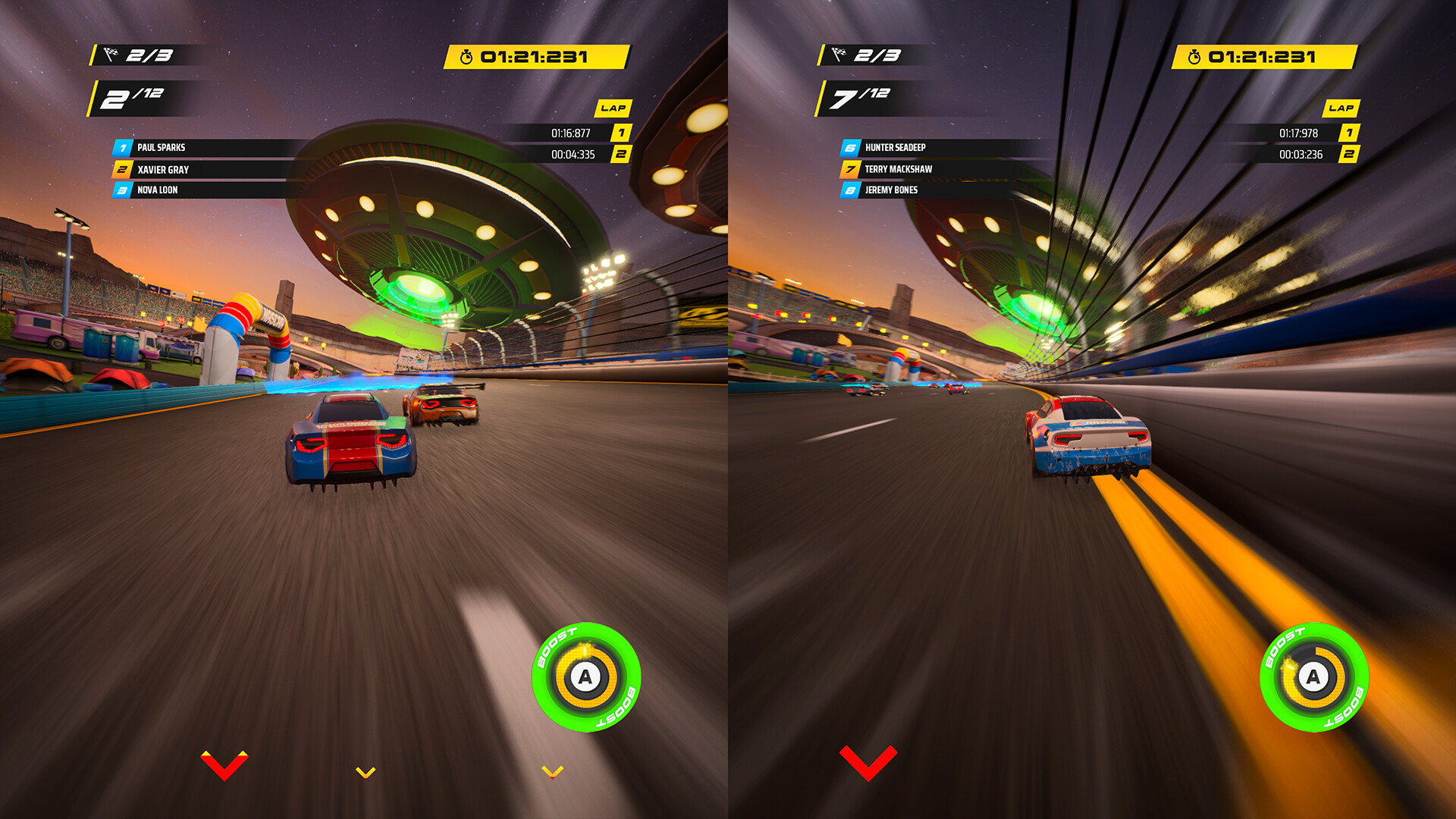 Скриншот из игры NASCAR Arcade Rush - 1