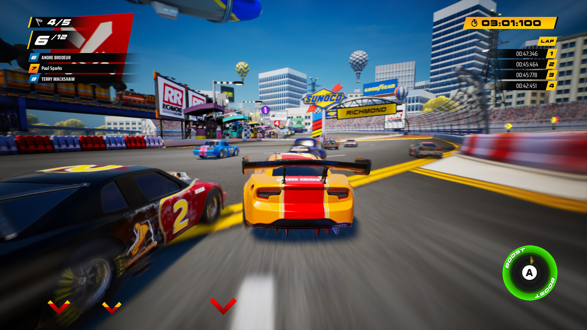 Скриншот из игры NASCAR Arcade Rush - 14