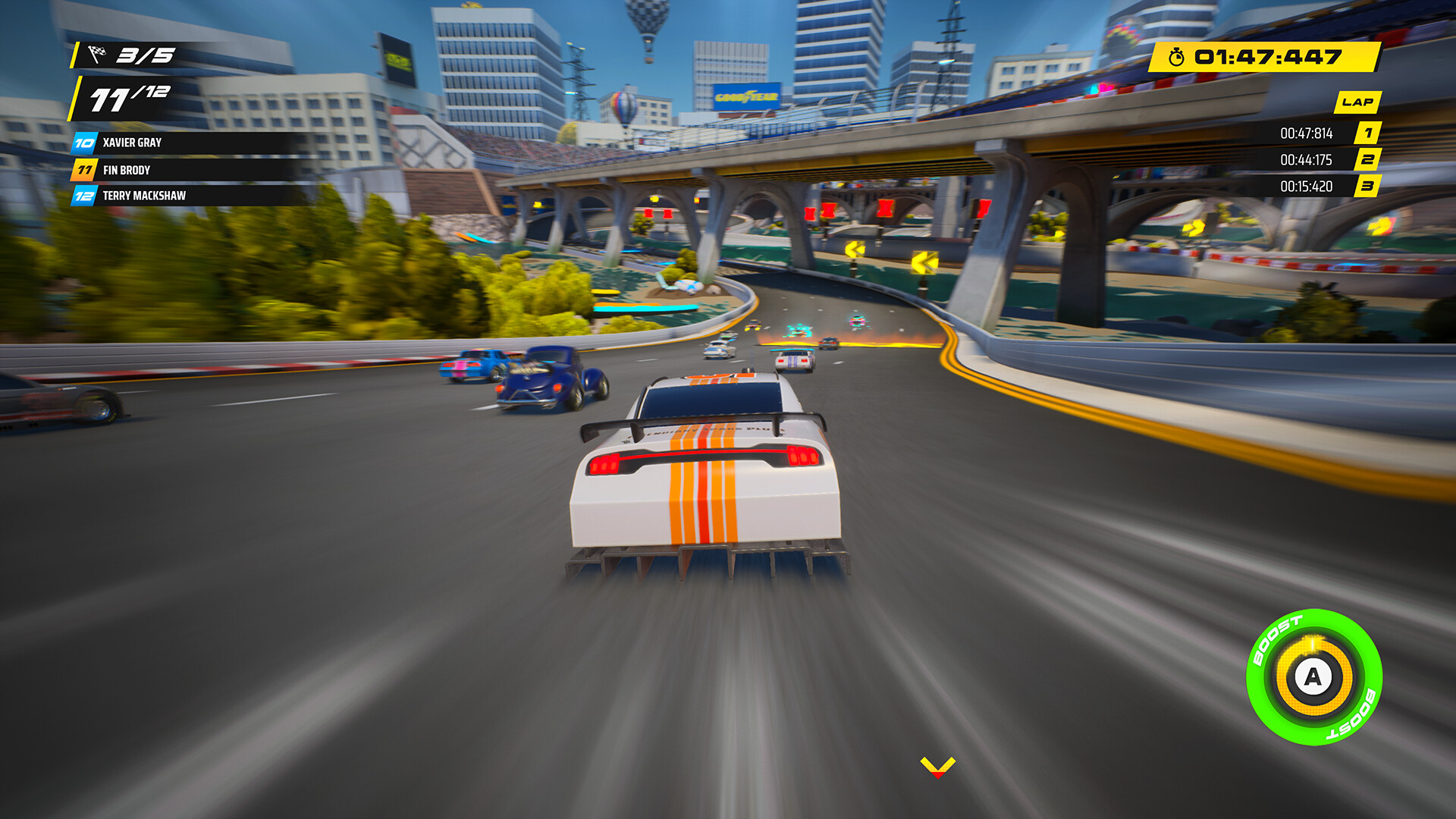 Скриншот из игры NASCAR Arcade Rush - 5