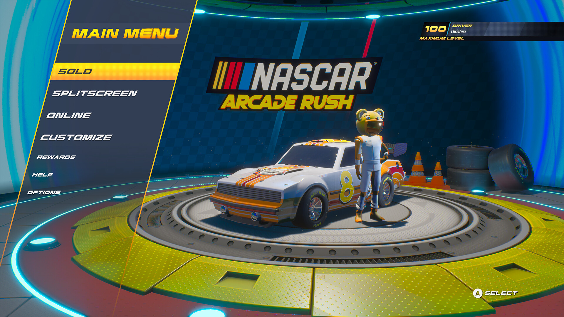 Скриншот из игры NASCAR Arcade Rush - 15