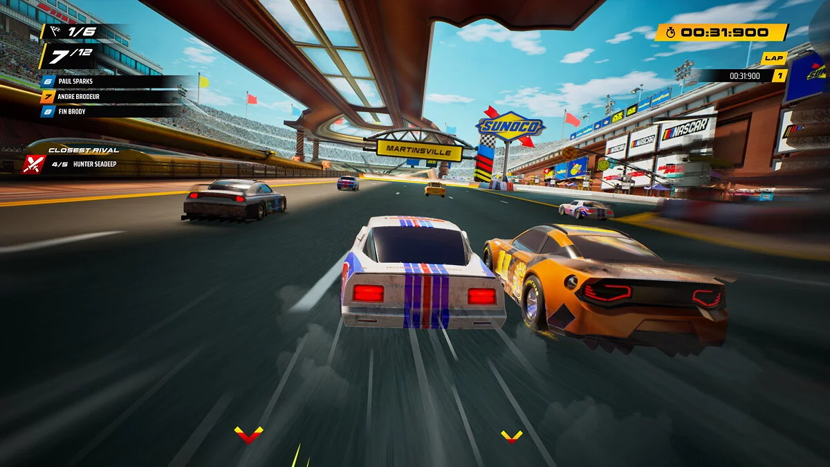 Скриншот из игры NASCAR Arcade Rush - 4