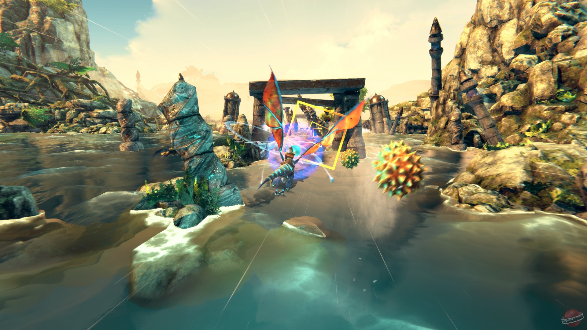 Скриншот из игры Panzer Dragoon - 1