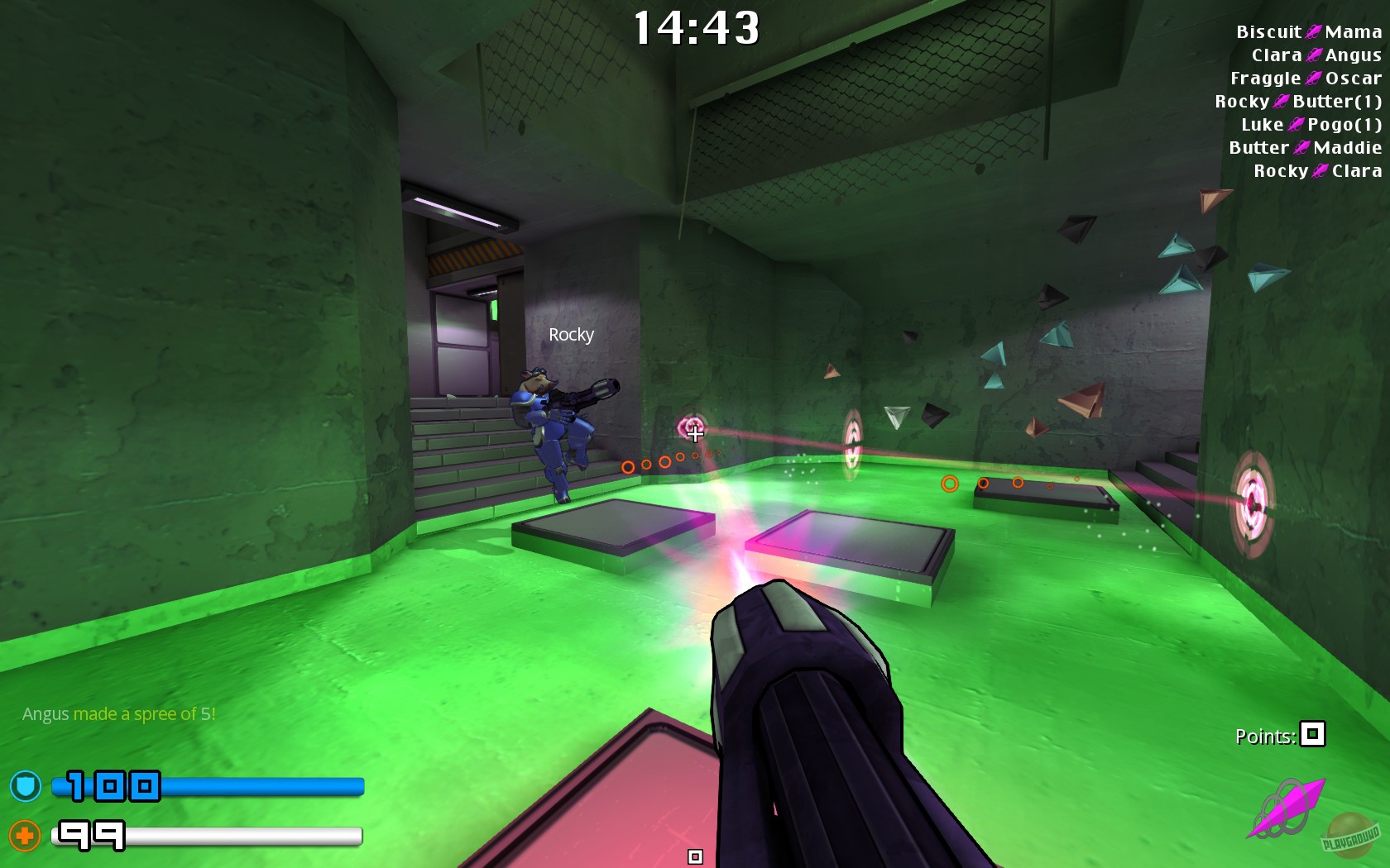 Скриншот из игры Warfork - 1