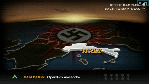 Скриншот из игры Medal of Honor: Heroes - 1