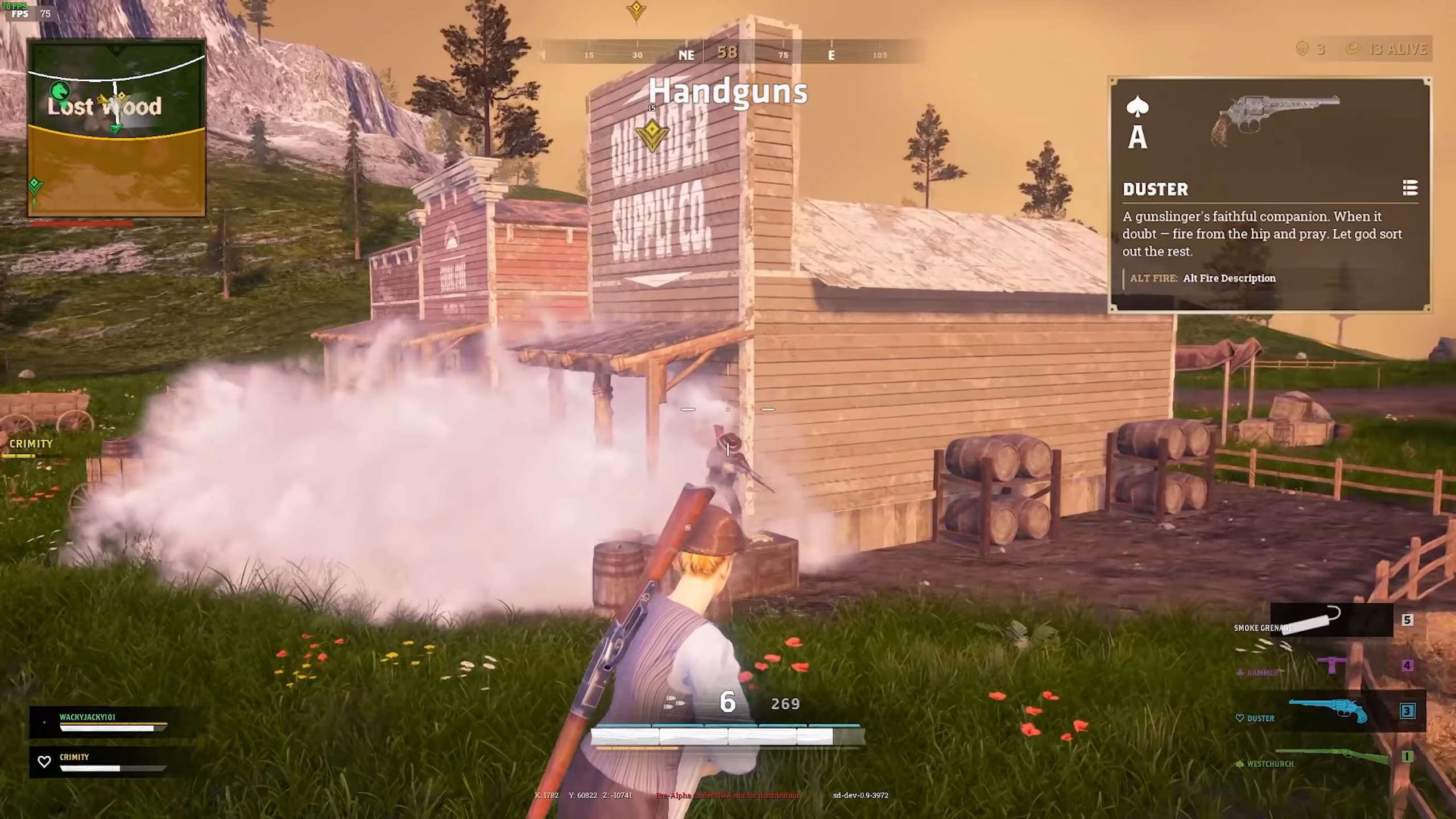 Скриншот из игры GRIT - 41