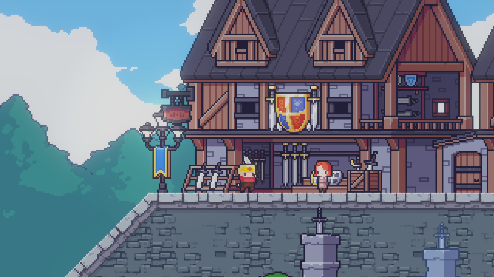 Скриншот из игры Dungreed - 2