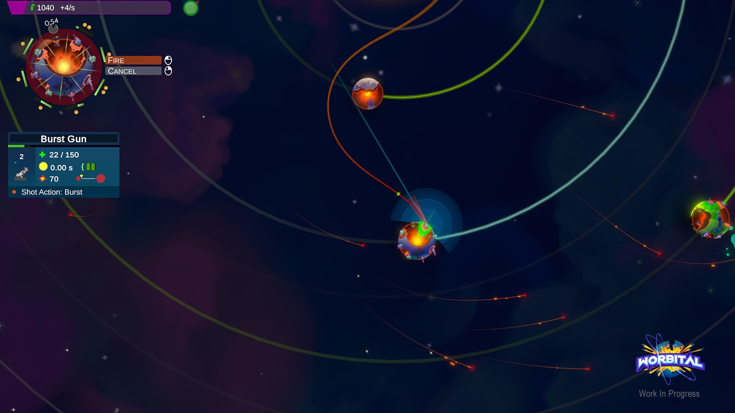 Скриншот из игры Worbital - 18