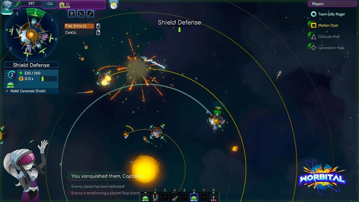 Скриншот из игры Worbital - 17