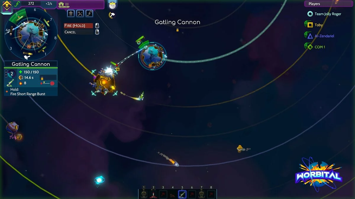Скриншот из игры Worbital - 24