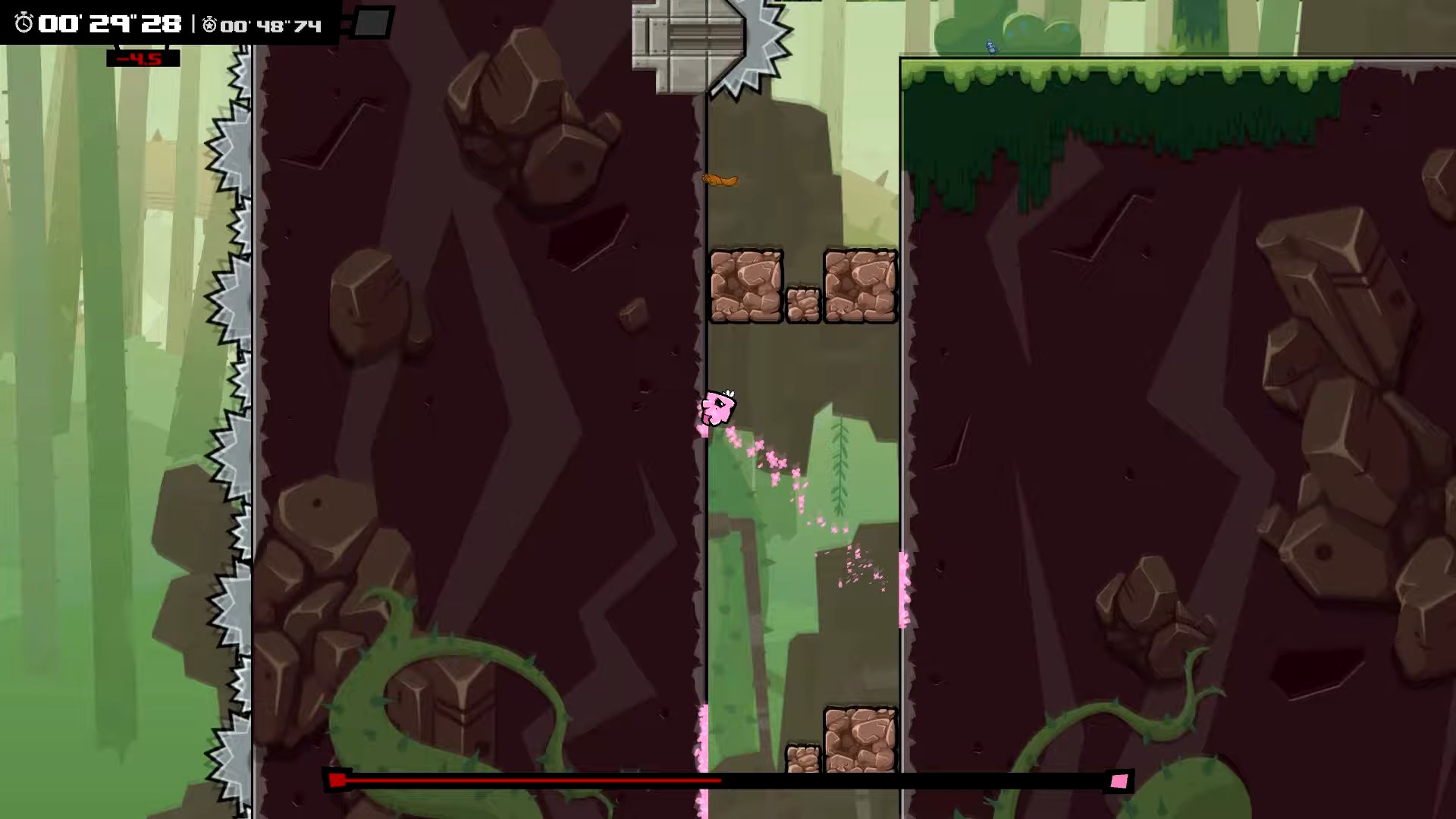 Скриншот из игры Super Meat Boy Forever - 81