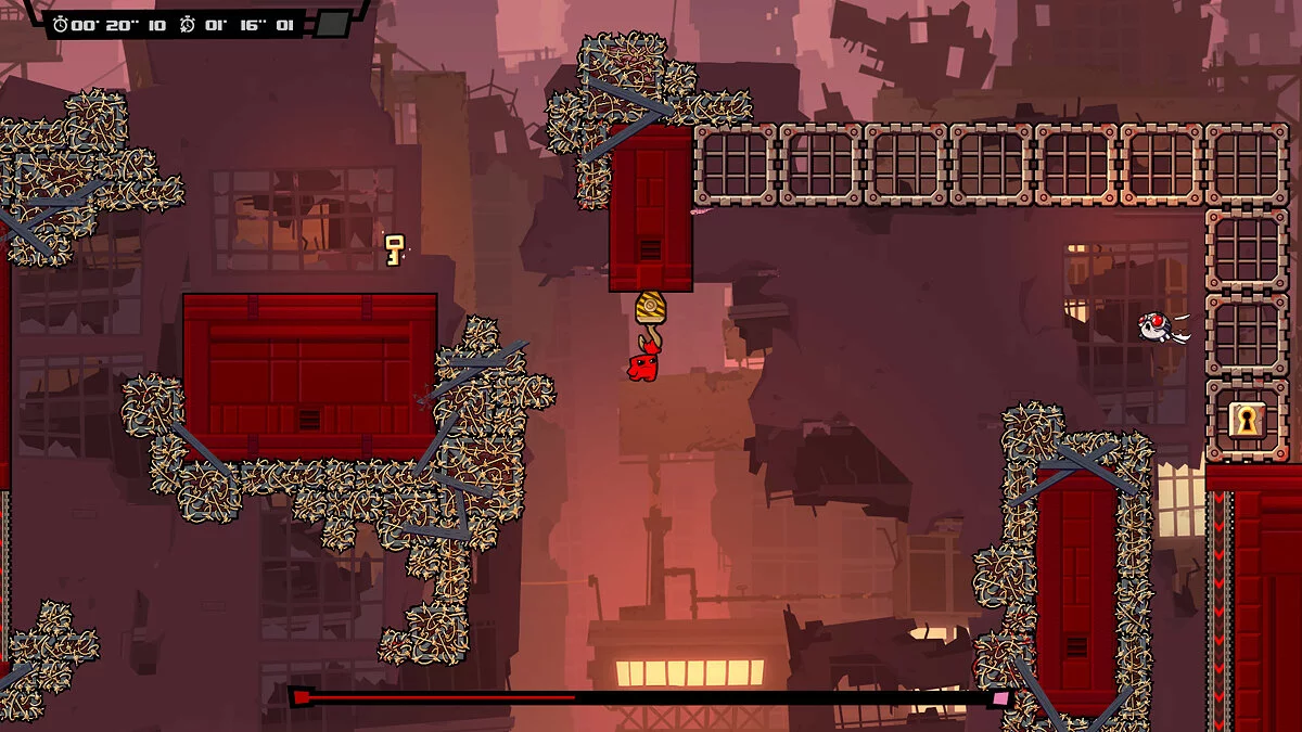 Скриншот из игры Super Meat Boy Forever - 29
