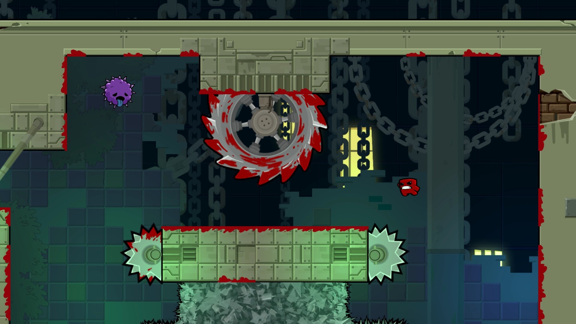 Скриншот из игры Super Meat Boy Forever - 124