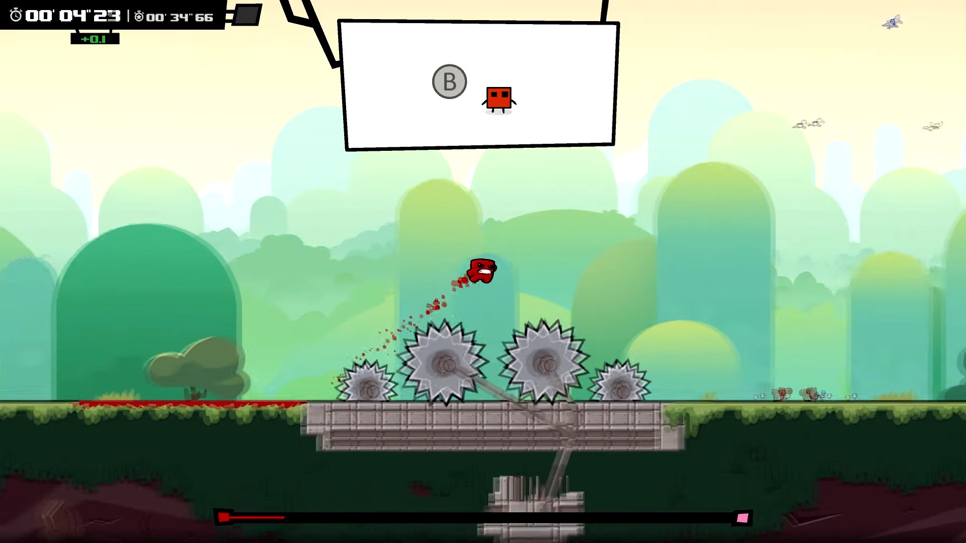 Скриншот из игры Super Meat Boy Forever - 103
