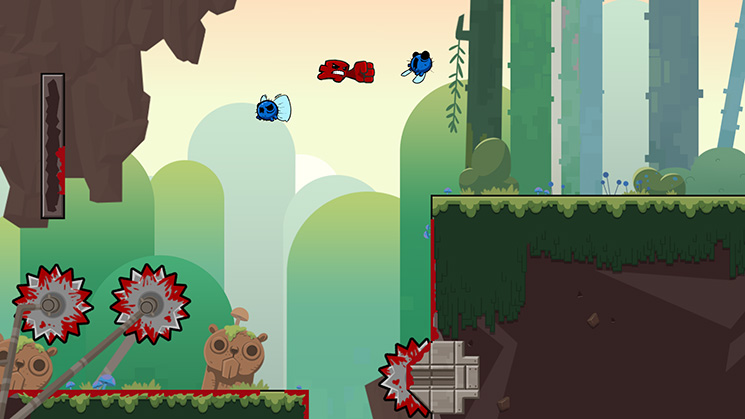 Скриншот из игры Super Meat Boy Forever - 121