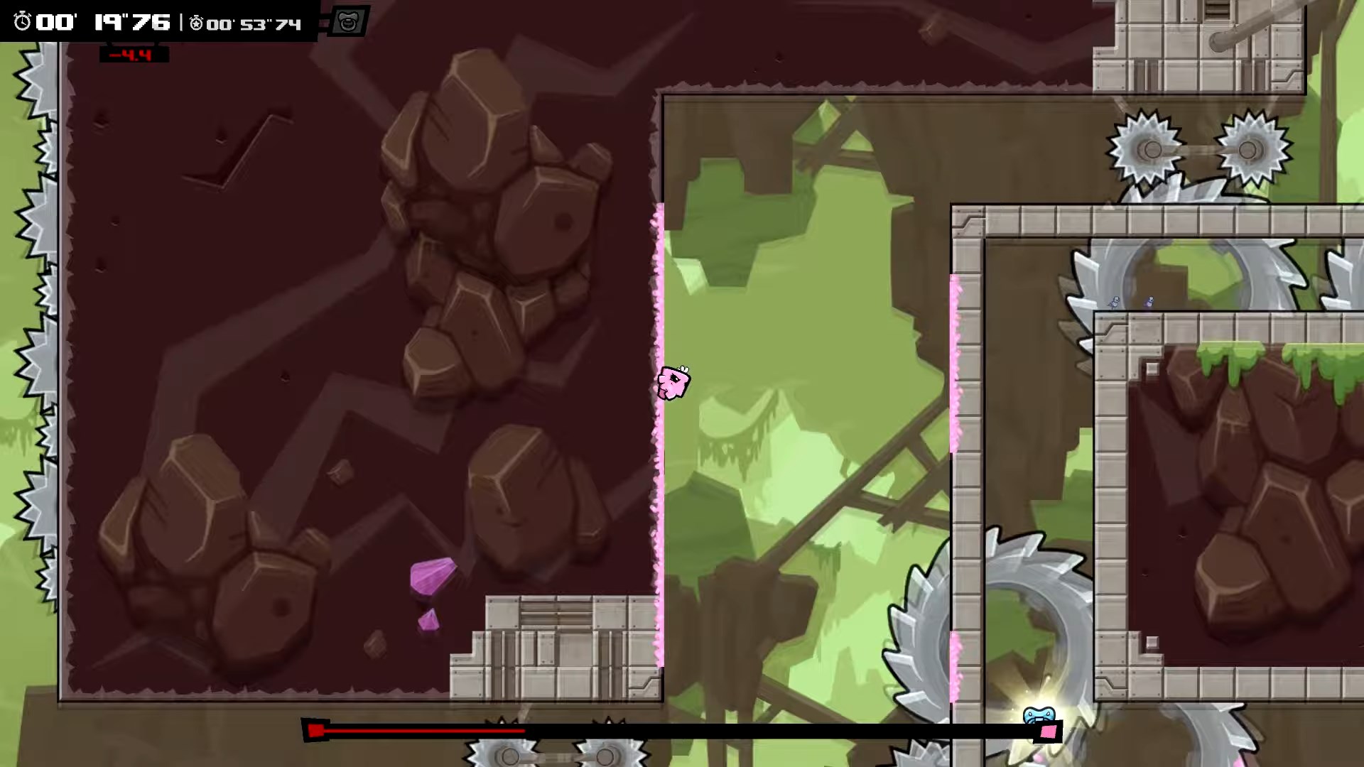 Скриншот из игры Super Meat Boy Forever - 107