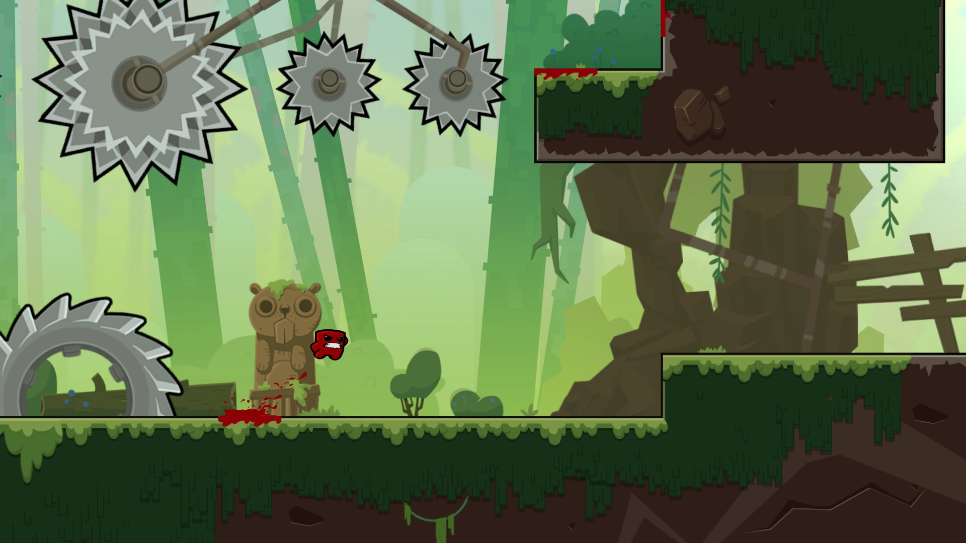 Скриншот из игры Super Meat Boy Forever - 32