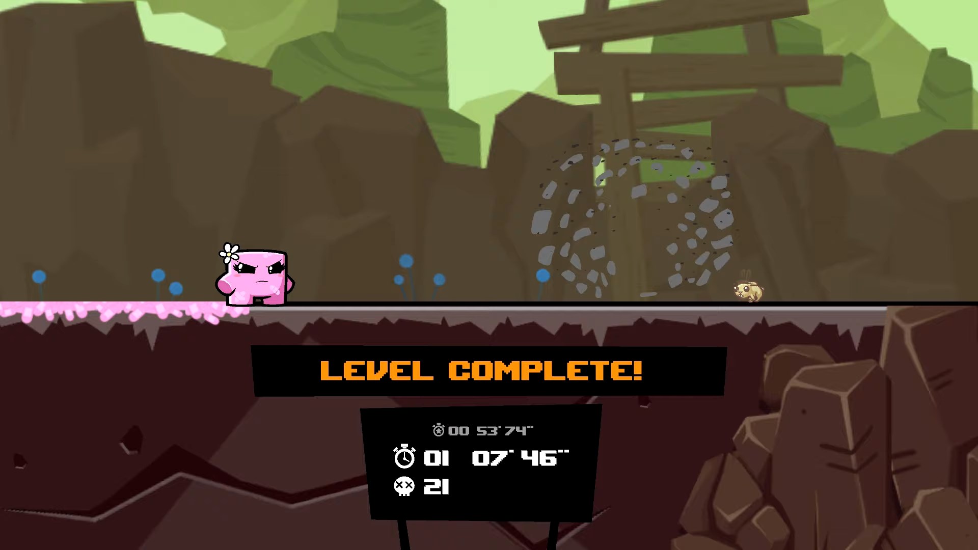 Скриншот из игры Super Meat Boy Forever - 63
