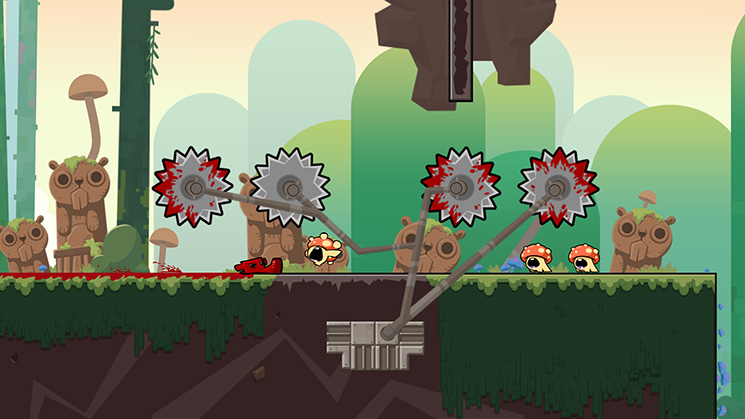 Скриншот из игры Super Meat Boy Forever - 62