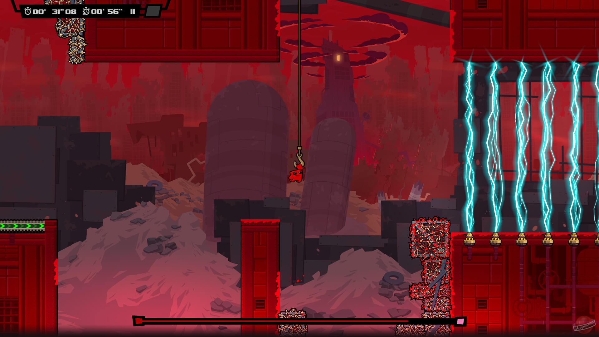Скриншот из игры Super Meat Boy Forever - 34