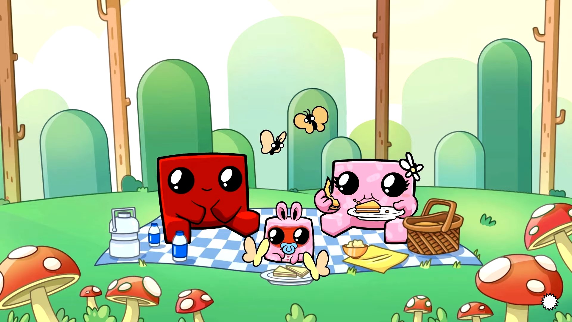 Скриншот из игры Super Meat Boy Forever - 102