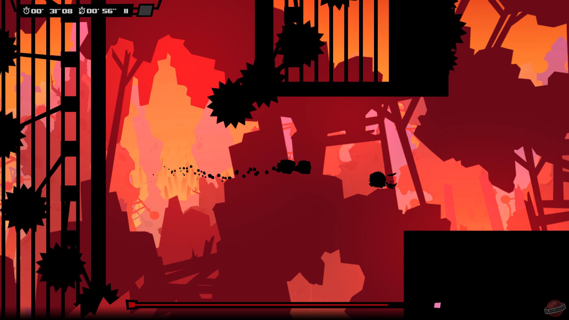 Скриншот из игры Super Meat Boy Forever - 58
