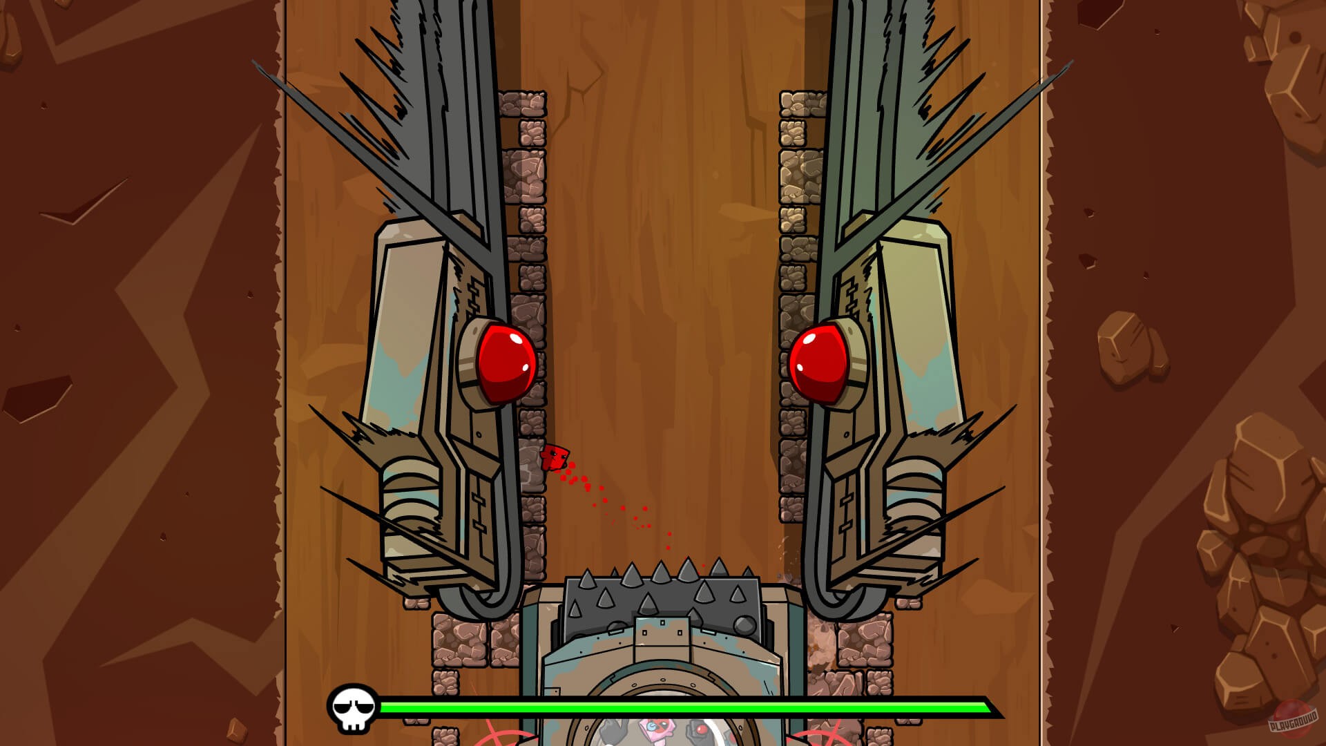 Скриншот из игры Super Meat Boy Forever - 87