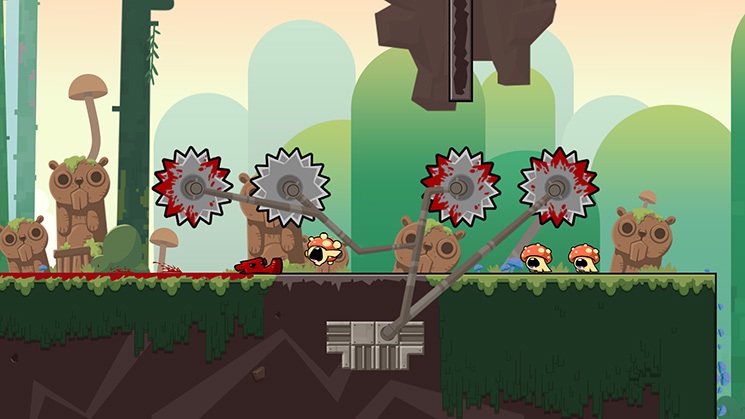 Скриншот из игры Super Meat Boy Forever - 111