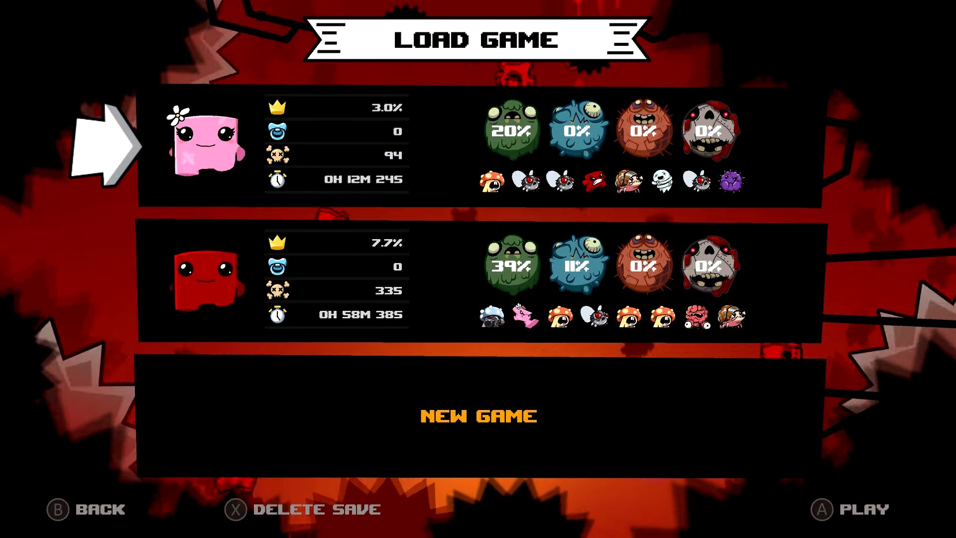 Скриншот из игры Super Meat Boy Forever - 67