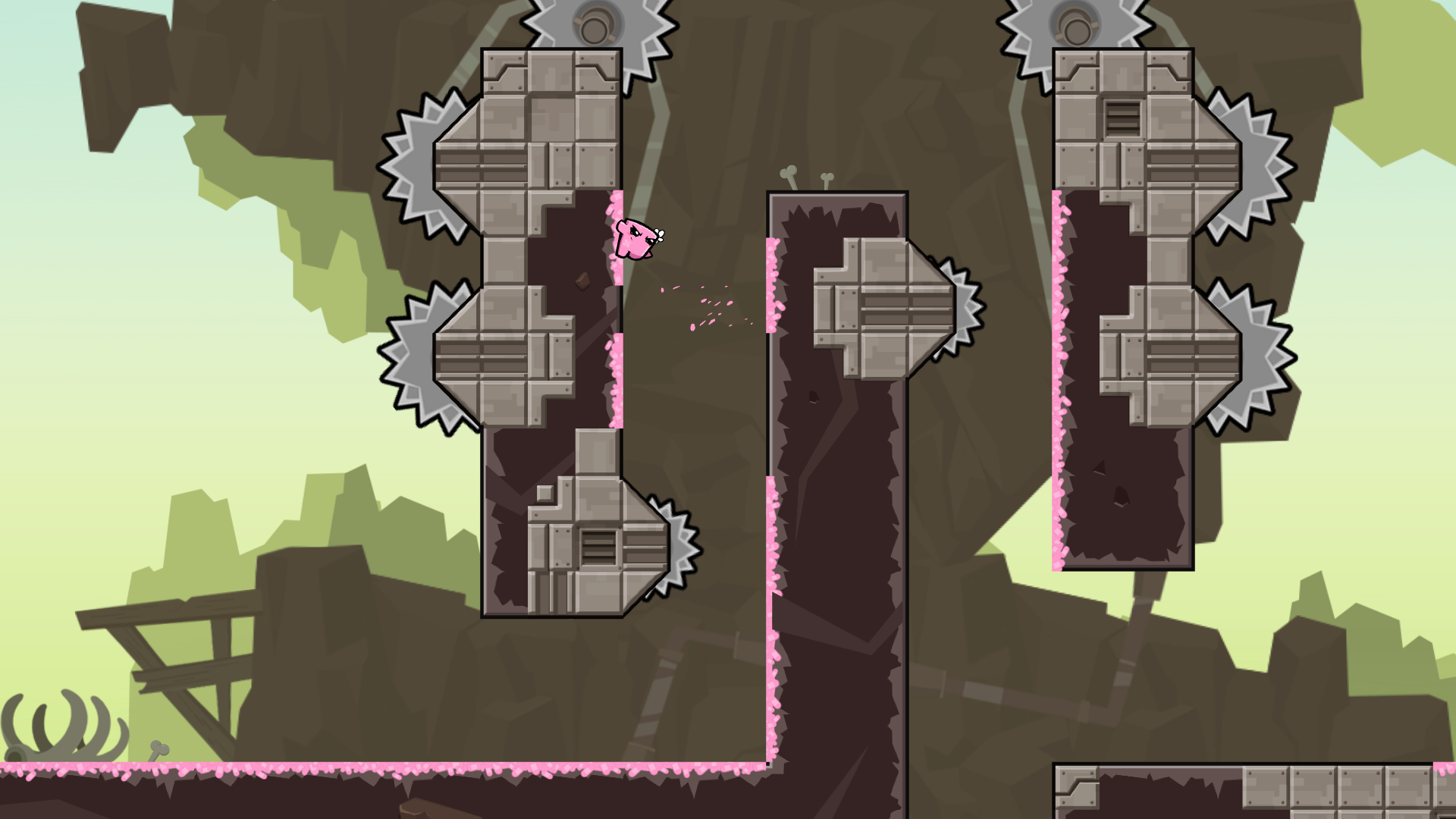 Скриншот из игры Super Meat Boy Forever - 13