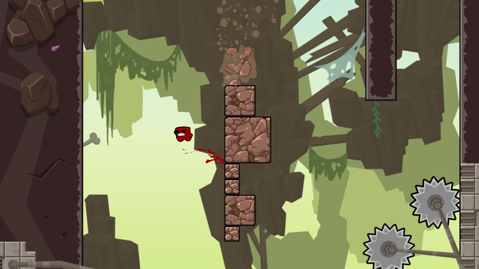 Скриншот из игры Super Meat Boy Forever - 9