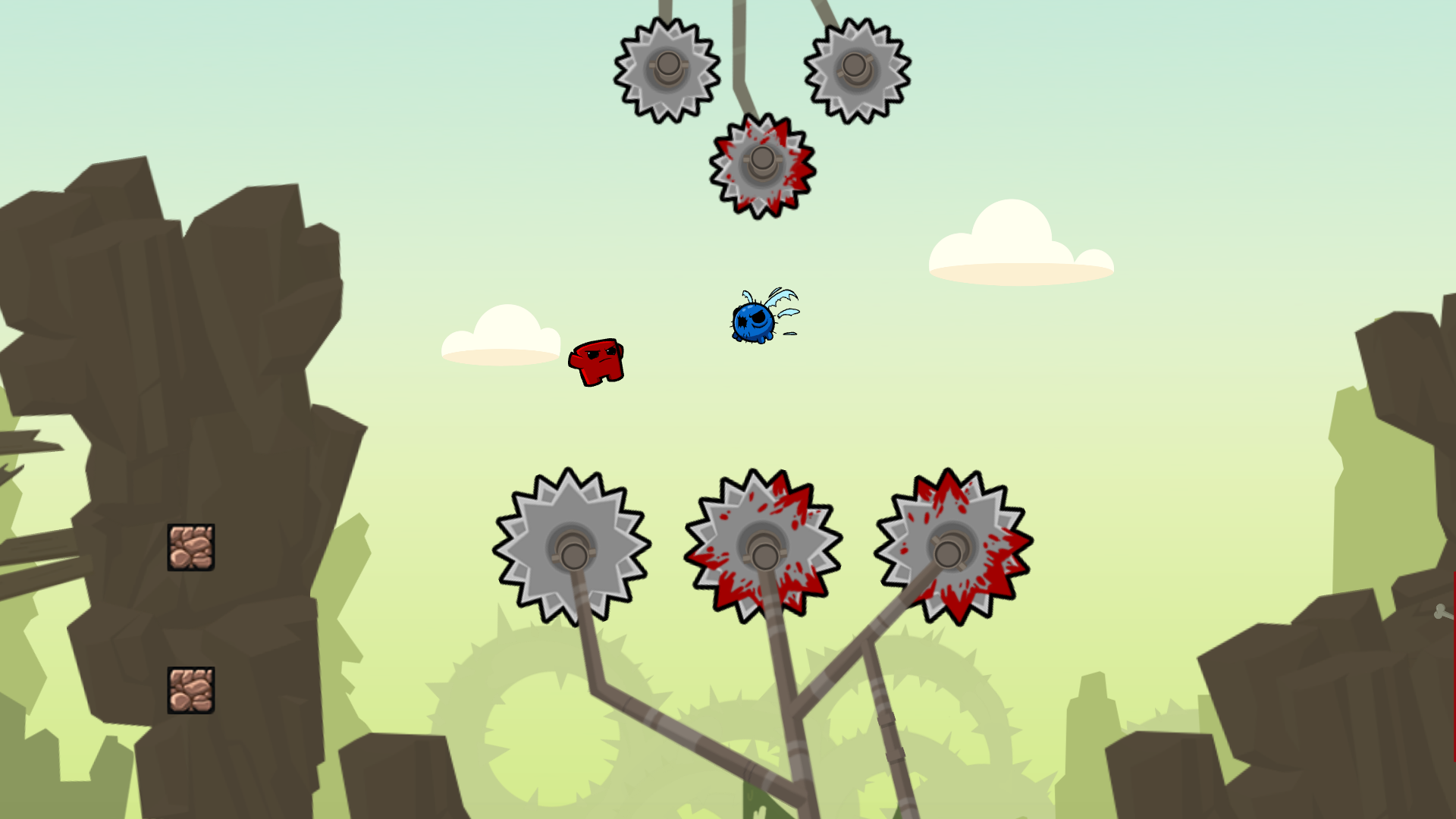 Скриншот из игры Super Meat Boy Forever - 10