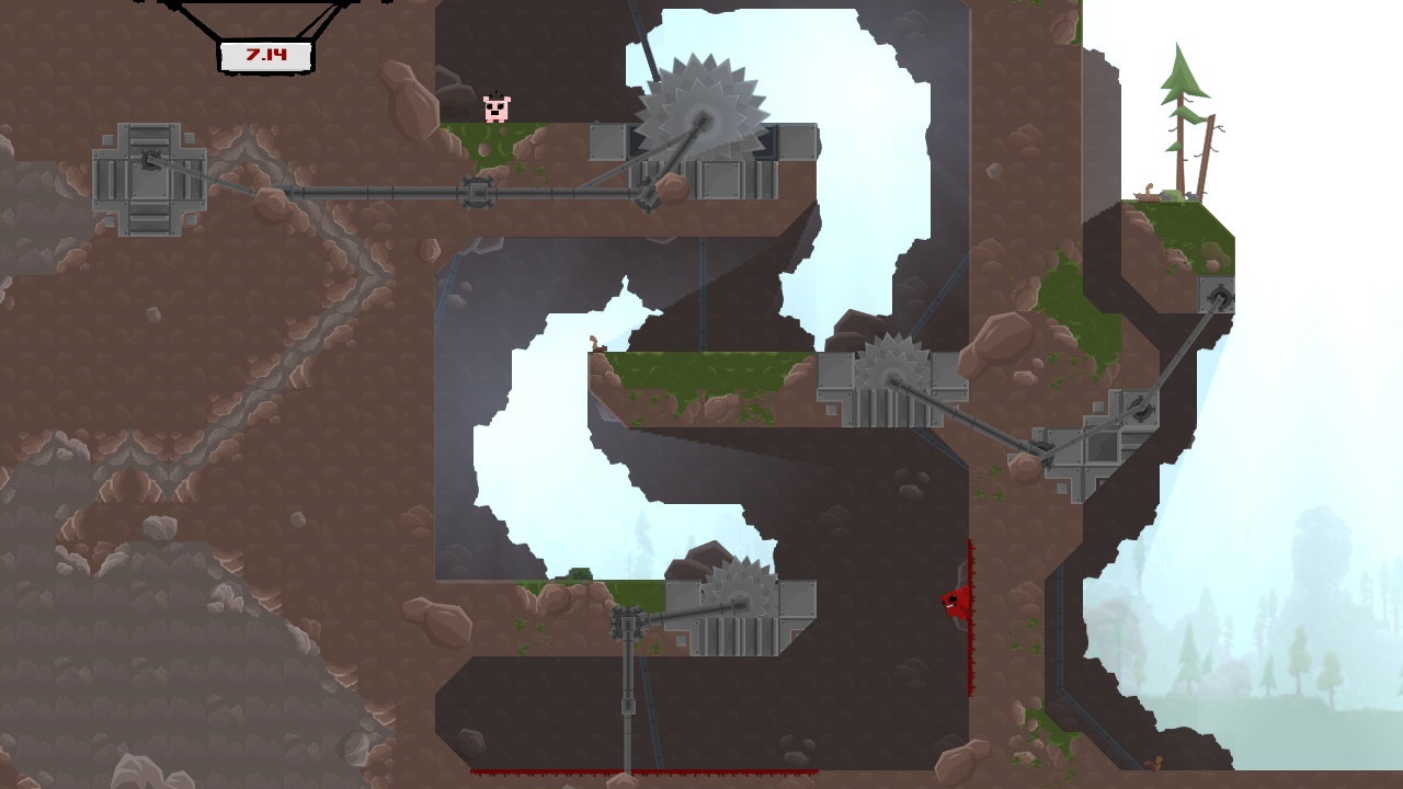 Скриншот из игры Super Meat Boy - 14