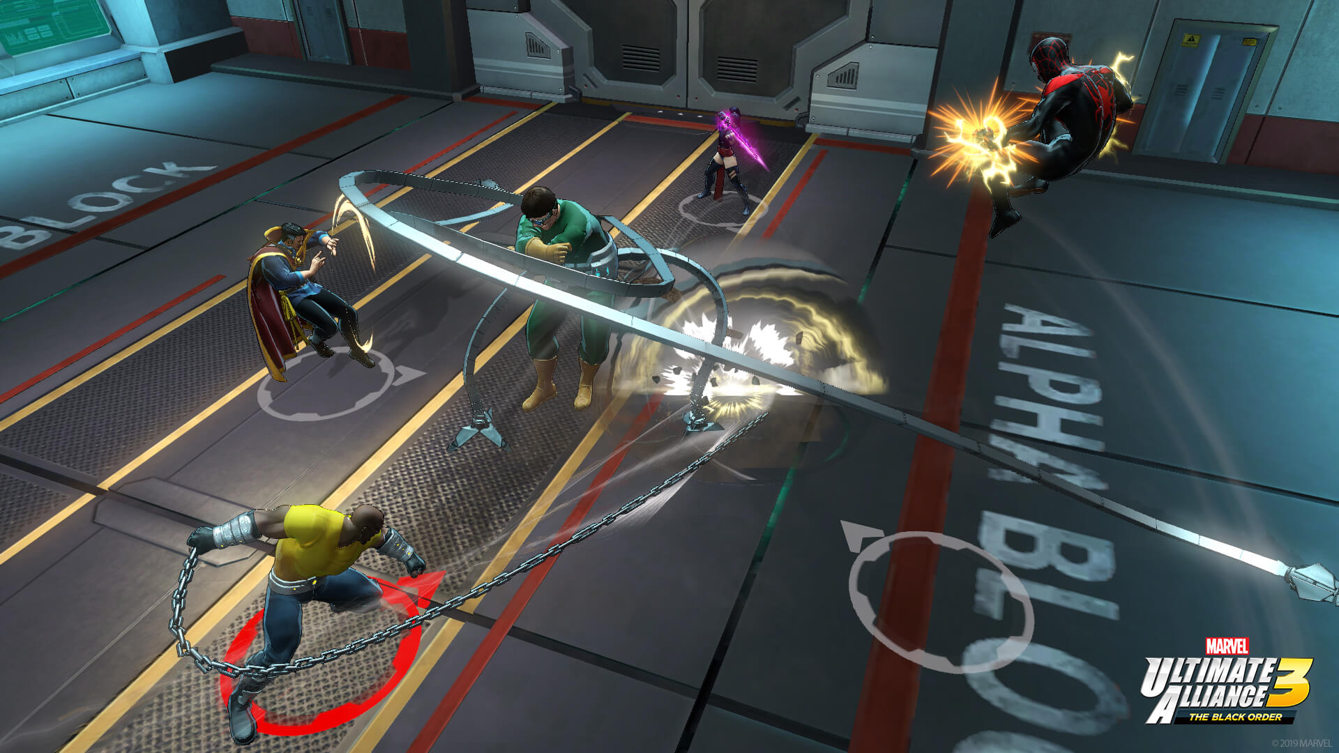 Скриншот из игры Marvel Ultimate Alliance 3: The Black Order - 9