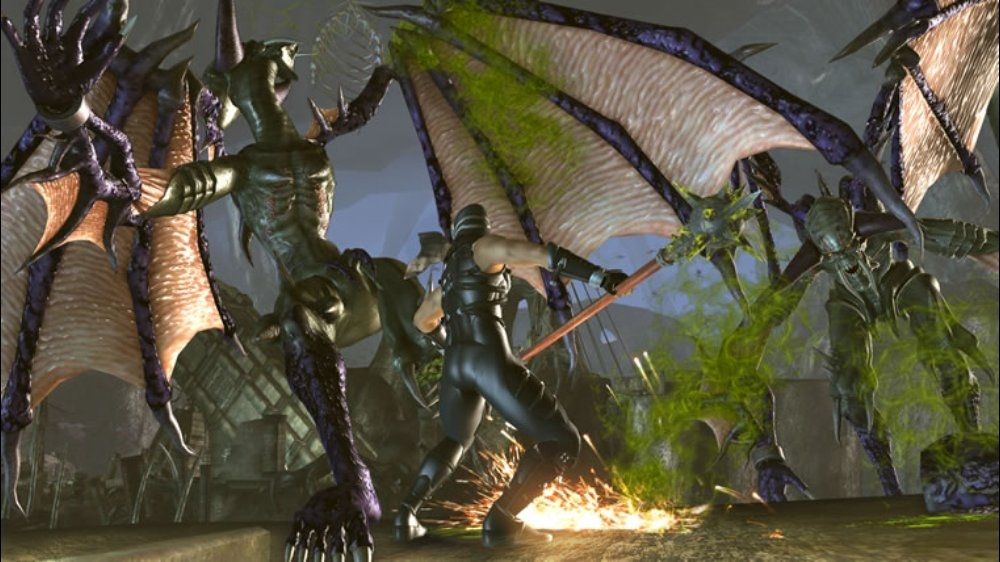 Скриншот из игры Ninja Gaiden II - 2