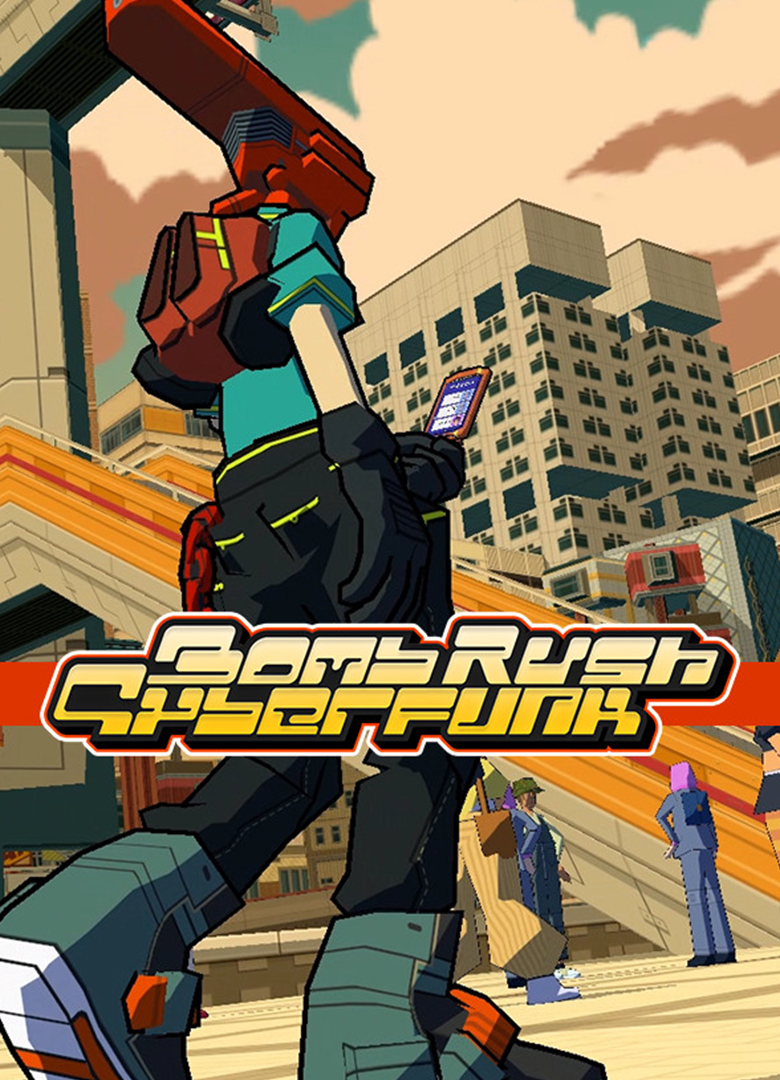 Обложка игры Bomb Rush Cyberfunk