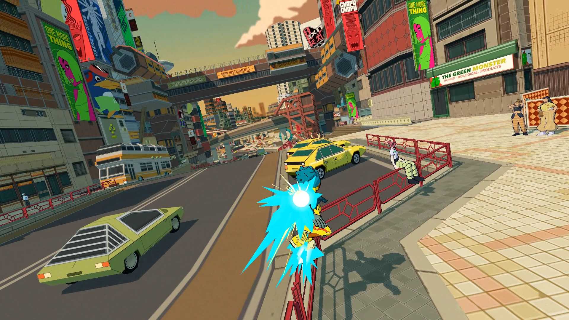 Скриншот из игры Bomb Rush Cyberfunk - 13