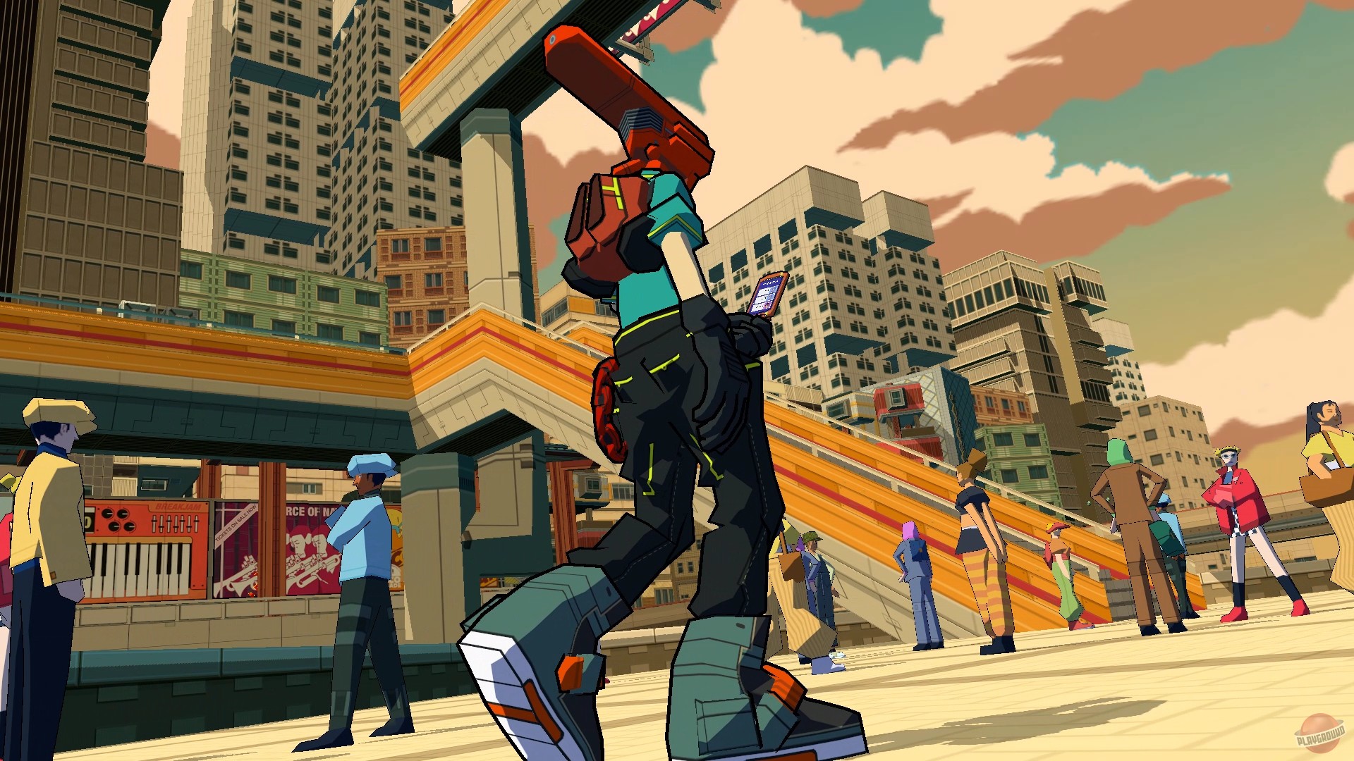 Скриншот из игры Bomb Rush Cyberfunk - 29