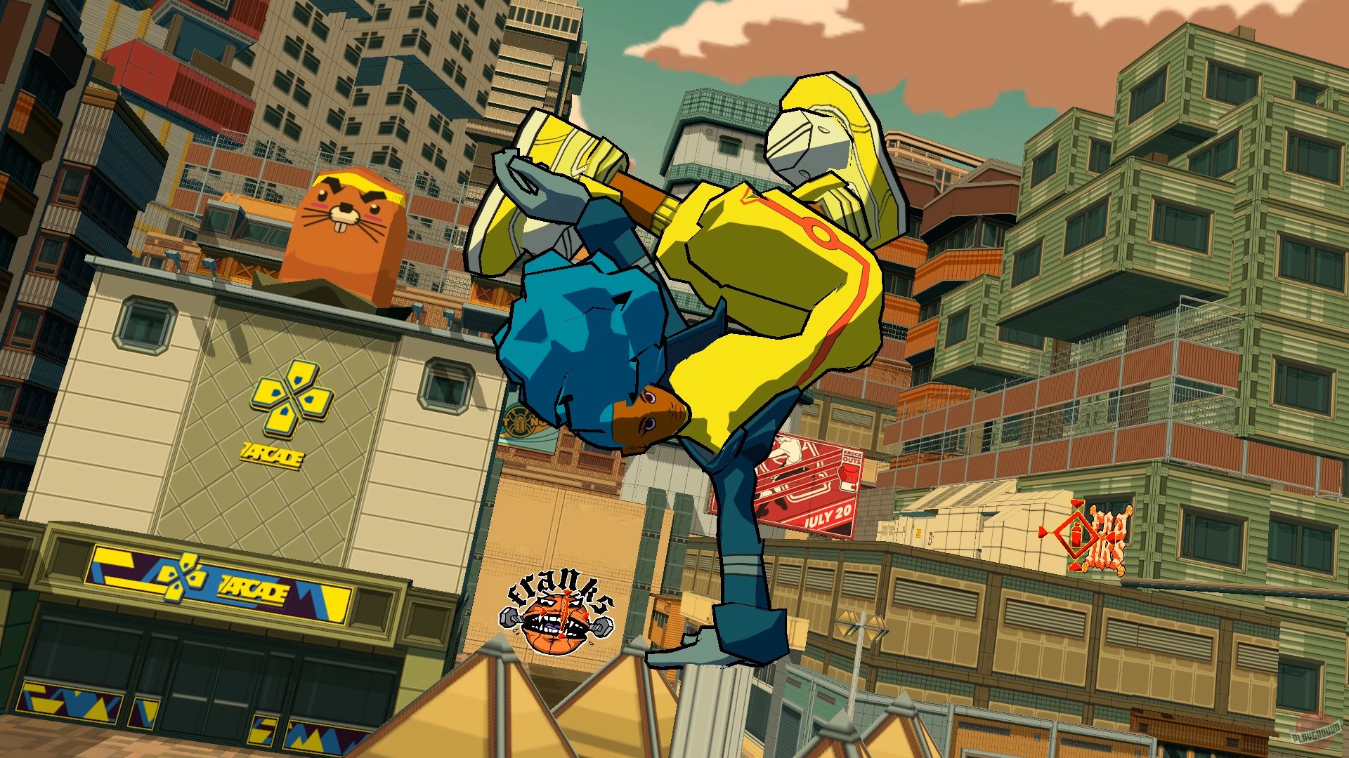 Скриншот из игры Bomb Rush Cyberfunk - 40